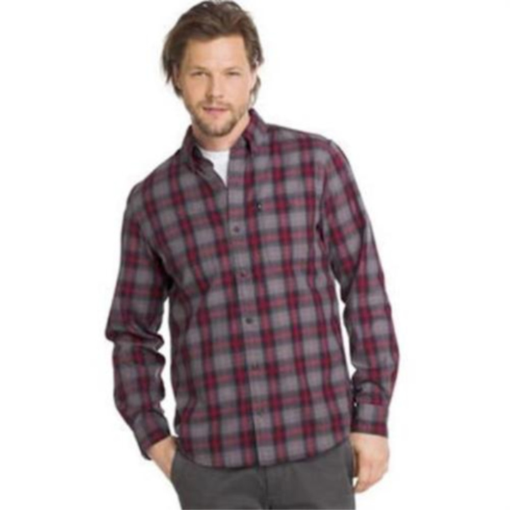 G. H. BASS & CO. MEN'S FIRESIDE FLANNEL SHIRT - Picture 2 of 2